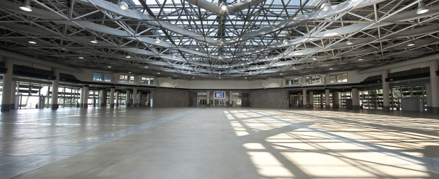 RAVEL HALL AND ITS TERRACE